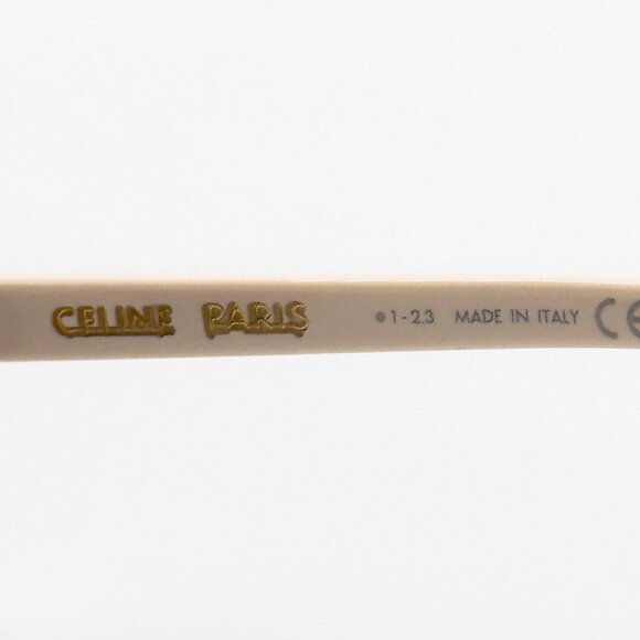 NEW CELINE CL40264U 25N WOMEN IVORY KHAKI SUNGLASSES CELINE